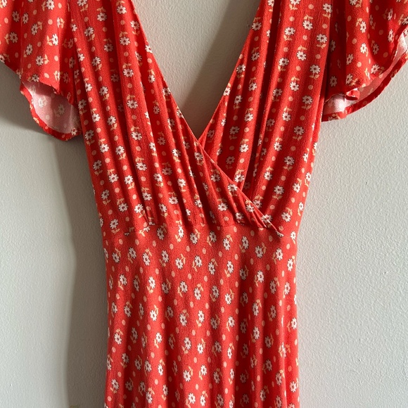 Spell Yellow Rose Bias Mini Dress — Size S - Picture 9 of 16